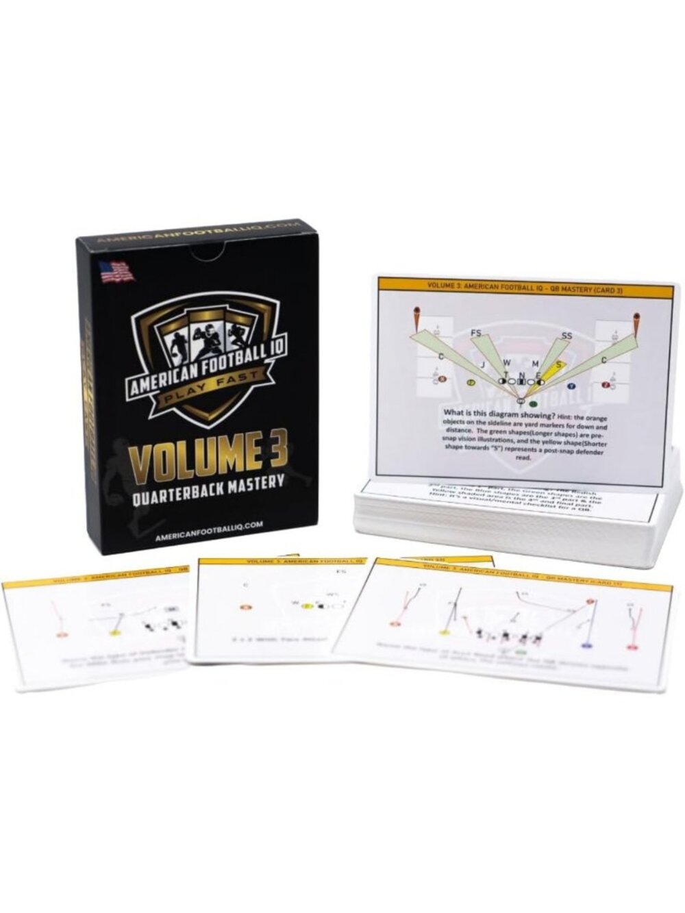 Quarterback Training Flashcards – Master QB Reads, Progressions, Footwork